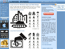 Tablet Screenshot of large-icons.com